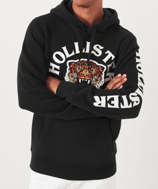 hollister black hoodie