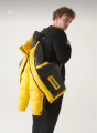 Avva winter jacket yellow